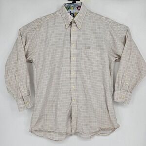 Vintage Gitman Bros Shirt Mens 16.5 33 Button Down Long Sleeve Check Casual